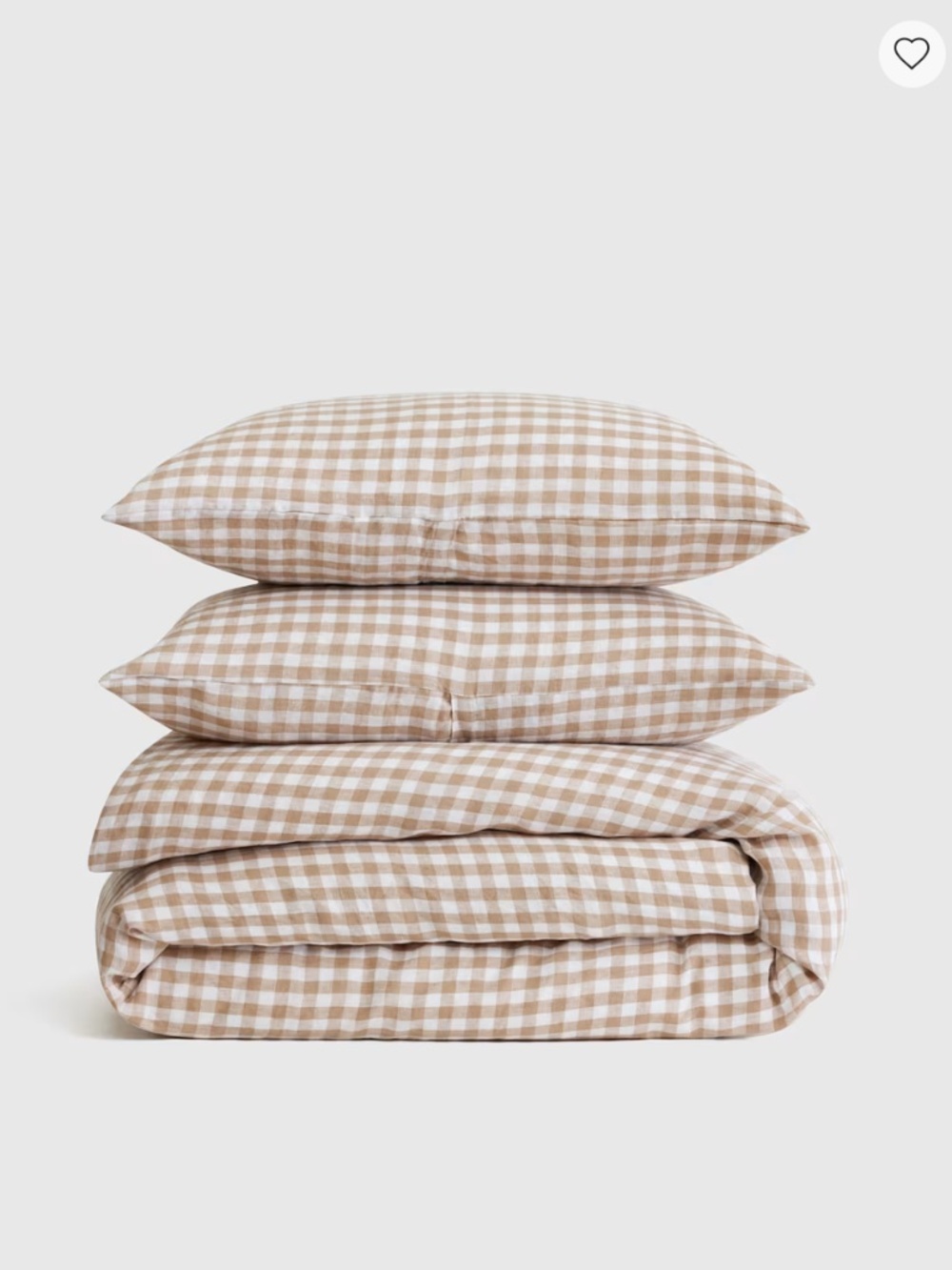 QUINCE European Linen Duvet Cover Set, King/Cal King